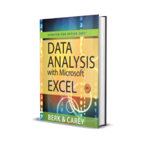 DATA ANALYSIS WITH MICROSOFT EXCEL - BERK AND CAREY