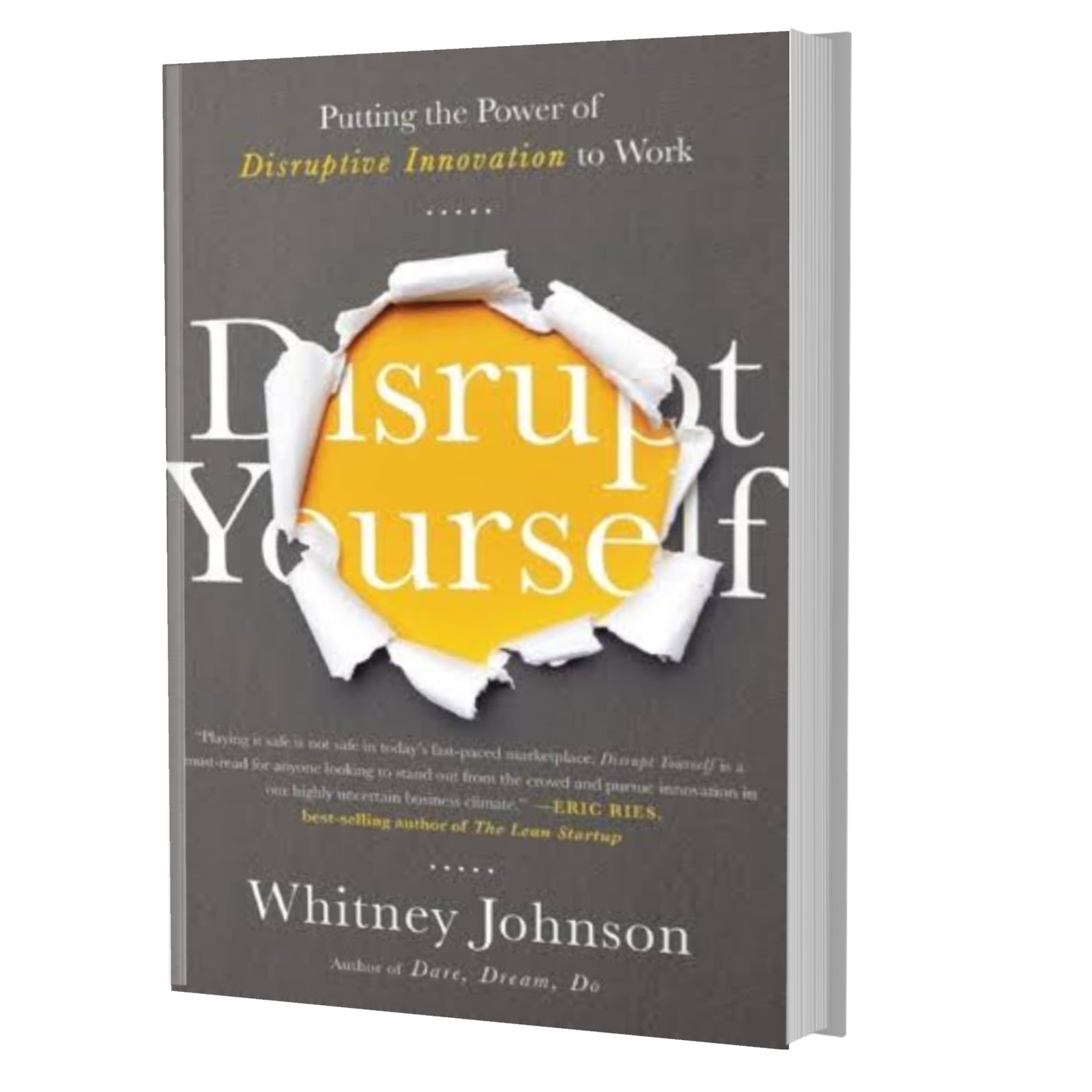 Disrupt yourself- Whitney Johnson